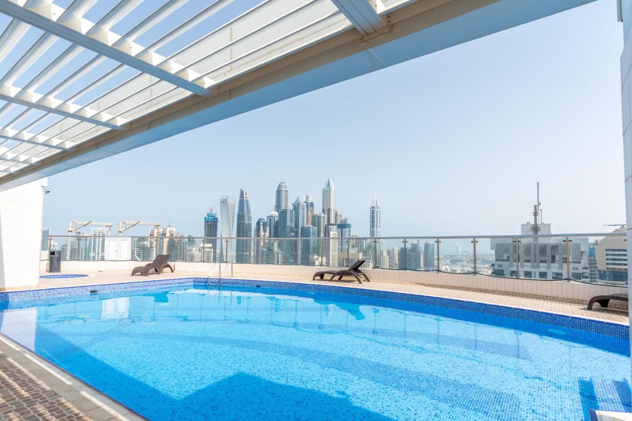 Modern 1Br Apartment In Jlt Next To Metro With City Views ดูไบ ภายนอก รูปภาพ