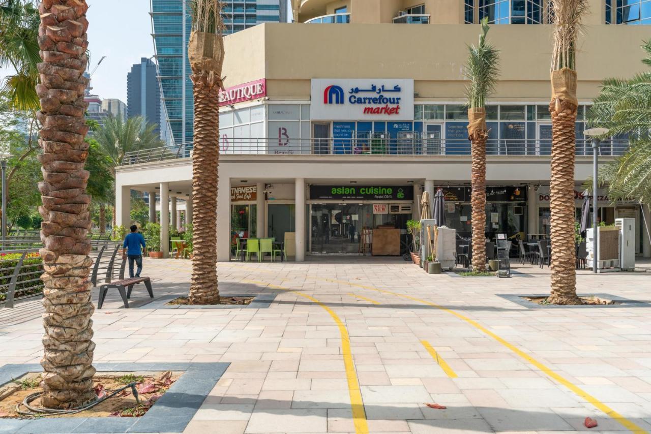 Modern 1Br Apartment In Jlt Next To Metro With City Views ดูไบ ภายนอก รูปภาพ