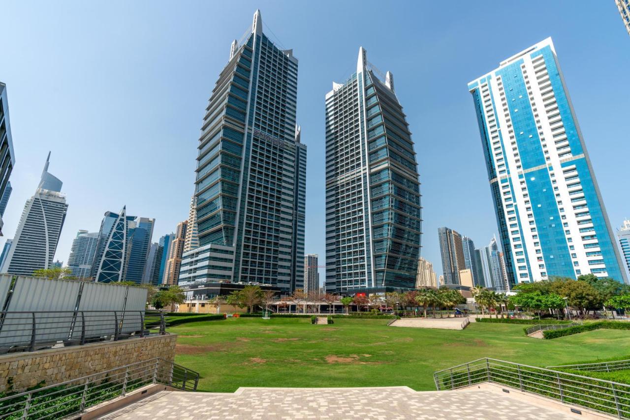 Modern 1Br Apartment In Jlt Next To Metro With City Views ดูไบ ภายนอก รูปภาพ
