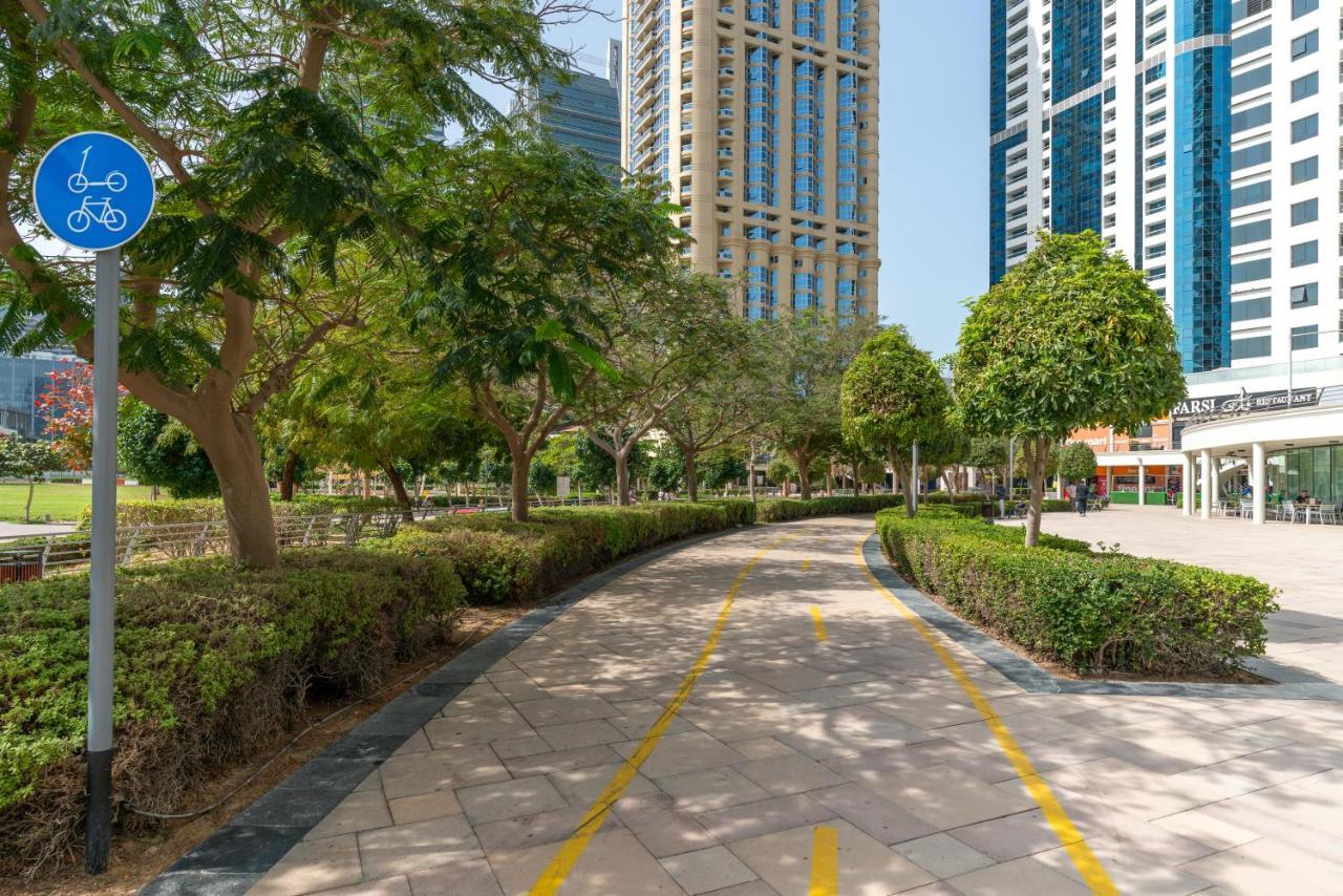 Modern 1Br Apartment In Jlt Next To Metro With City Views ดูไบ ภายนอก รูปภาพ