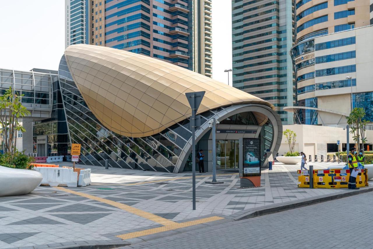 Modern 1Br Apartment In Jlt Next To Metro With City Views ดูไบ ภายนอก รูปภาพ