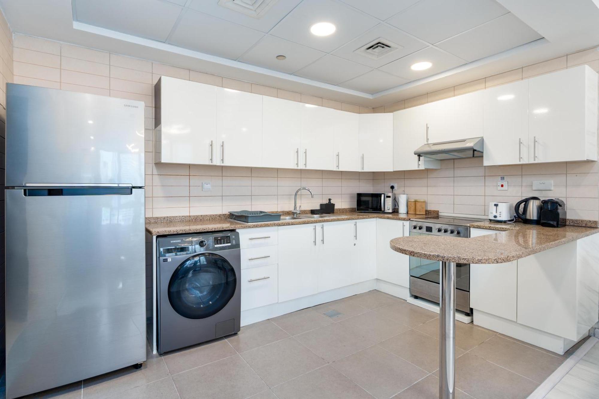 Modern 1Br Apartment In Jlt Next To Metro With City Views ดูไบ ภายนอก รูปภาพ